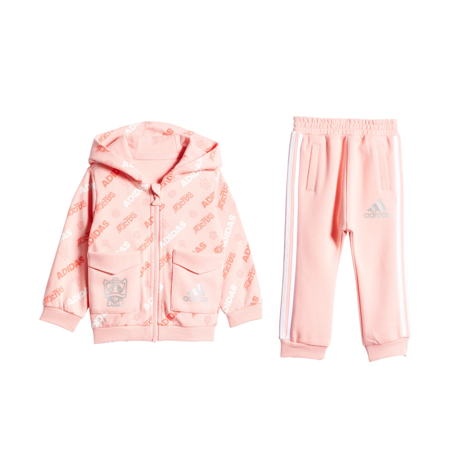 Adidas Adidas Casual Sportswear Pink Infant And Toddler