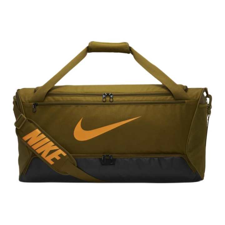Nike Nike Gym Bags Olive Yellow & Black & Bright Orange