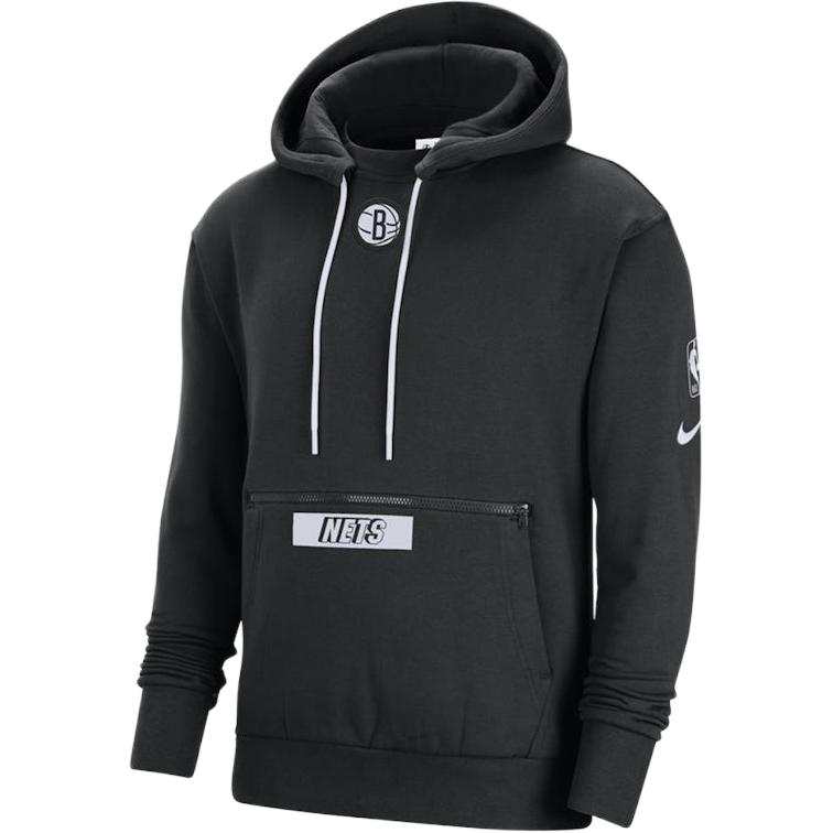 Nike Nike Nba Brooklyn Nets Courtside Fleece Loose Fit Hoodie
