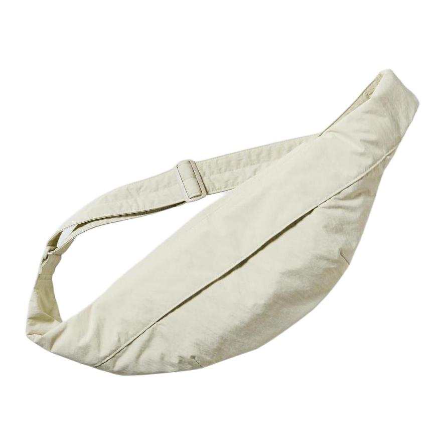 UNIQLO Polyamide Crossbody Bag Unisex Beige