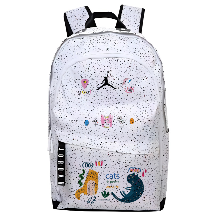 Jordan Jordan Polyester Backpack Regular Unisex Baby's Breath