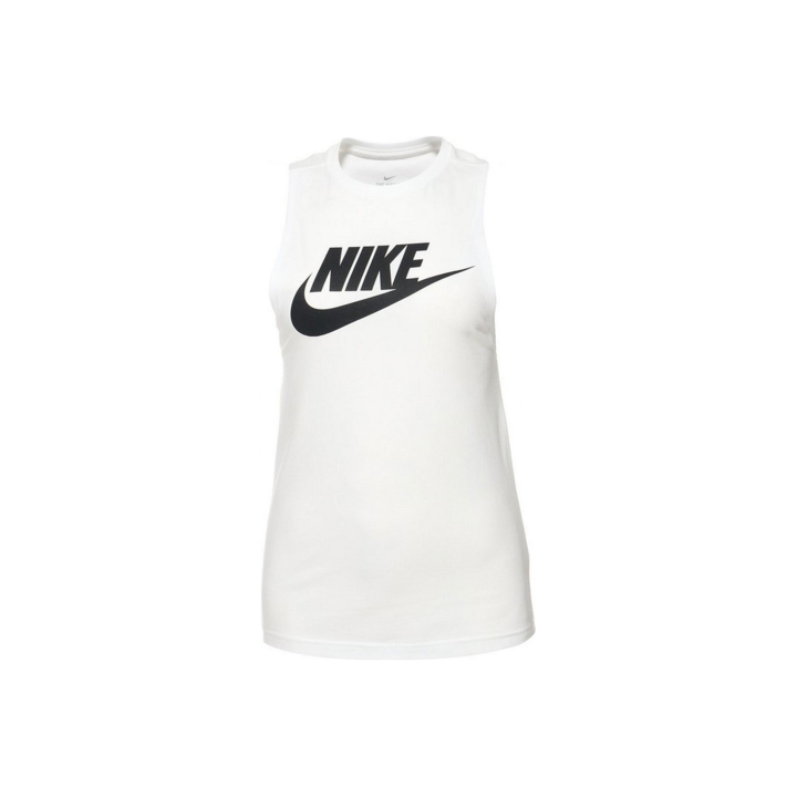 Nike Nike Sleeveless Sports Shirts Women's White Other