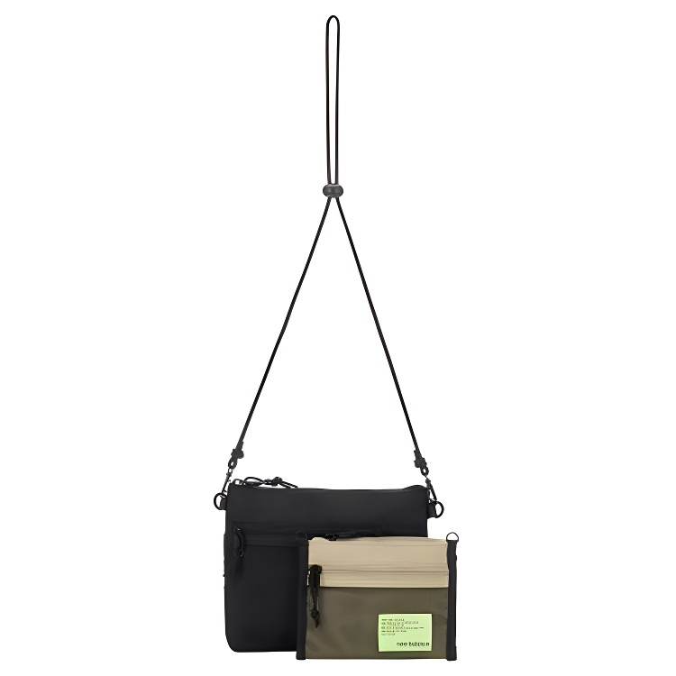 New Balance New Balance Fabric Crossbody Bag, Shoulder Bag Unisex Black