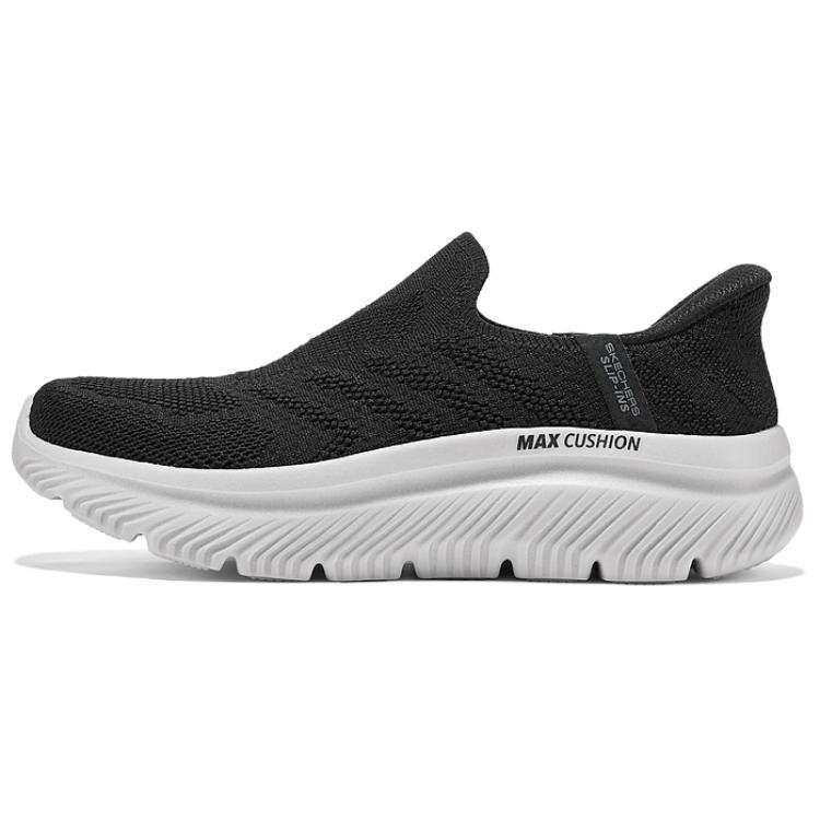 Skechers Women's GO WALK Breathable Support Low top Casual Shoes Women's Black White