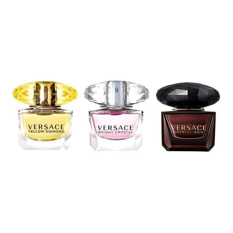 VERSACE VERSACE Perfume Sample Set Three Piece Set Women's Perfume Eau De Parfum Sample 5ml*3
