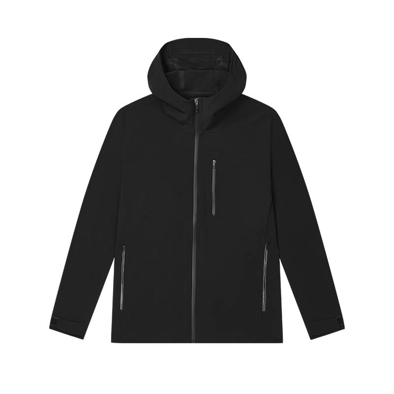 FILA Jackets Men's Jet Black Crew Neck Moderate Other