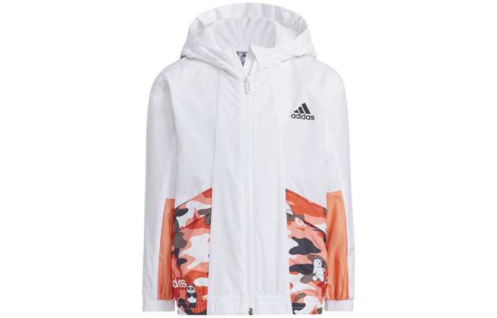 Adidas Adidas Jacket White Black Kids'