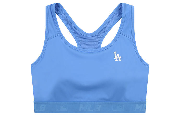 MLB Los Angeles Dodgers Sleeveless Sports Shirts Women's Blue Racerback