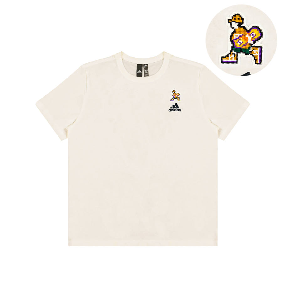 Adidas Adidas Casual Versatile Crew Neck Short Sleeved T Shirts Unisex White