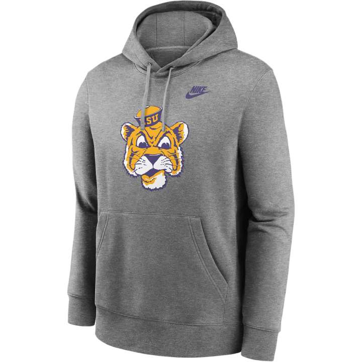 Nike Nike Lsu Tigers Legacy Club Primary Logo Men's Nike College Pullover Hoodie