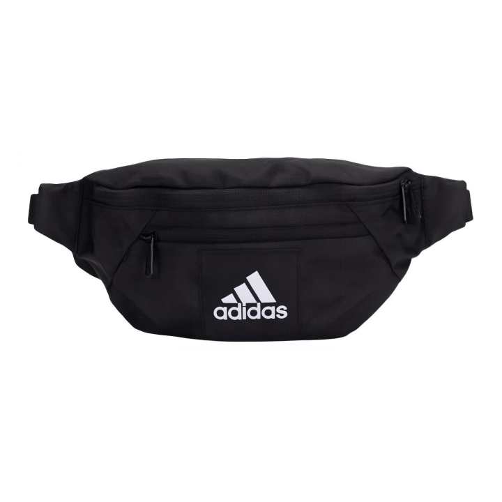 Adidas Adidas Zip Closure Polyester Fanny Pack Regular Unisex Black