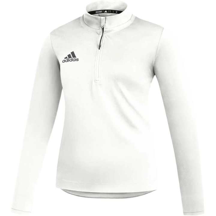 Adidas Adidas Women's Under The Lights Knit Quarter Zip Jacket White