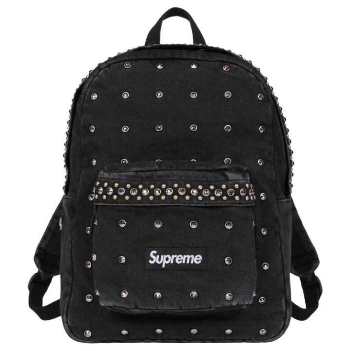 Supreme Supreme Denim Backpack Regular Unisex Black