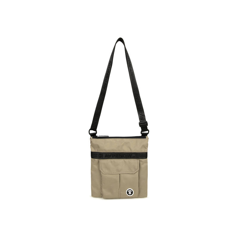 Aape Aape Polyamide Shoulder Bag Unisex Brown
