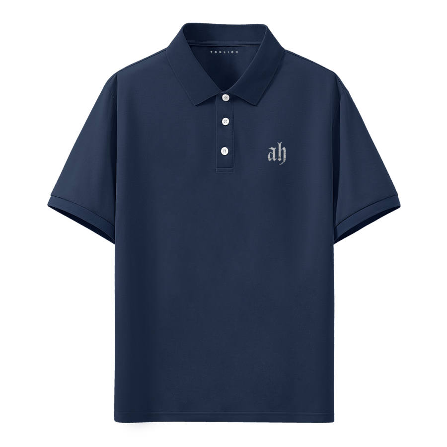 Tonlion Polo Shirts Unisex Lapel Moderate Straight Fit