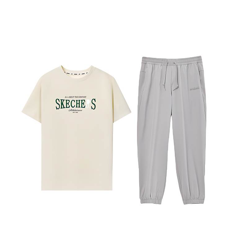 Skechers Basic Activity Collection Casual Sportswear Men's 2 Piece Set