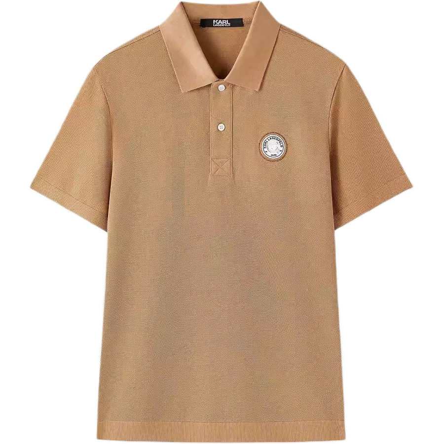 KARL LAGERFELD / Karl Lagerfeld Jeans Polo Shirt Men's Khaki