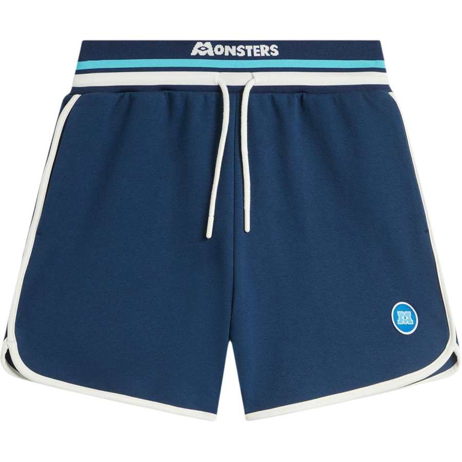 Li-Ning Li Ning Sports Life Collection Casual Shorts Women's Dark Simple Blue