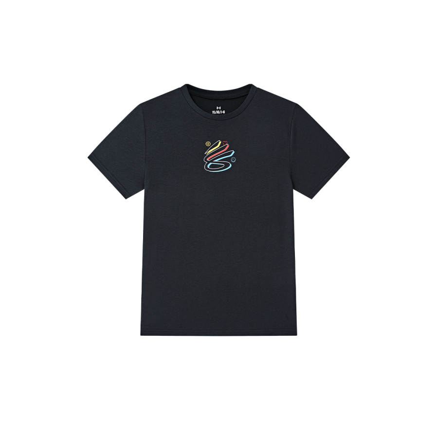 Under Armour T Shirt Black Kids'