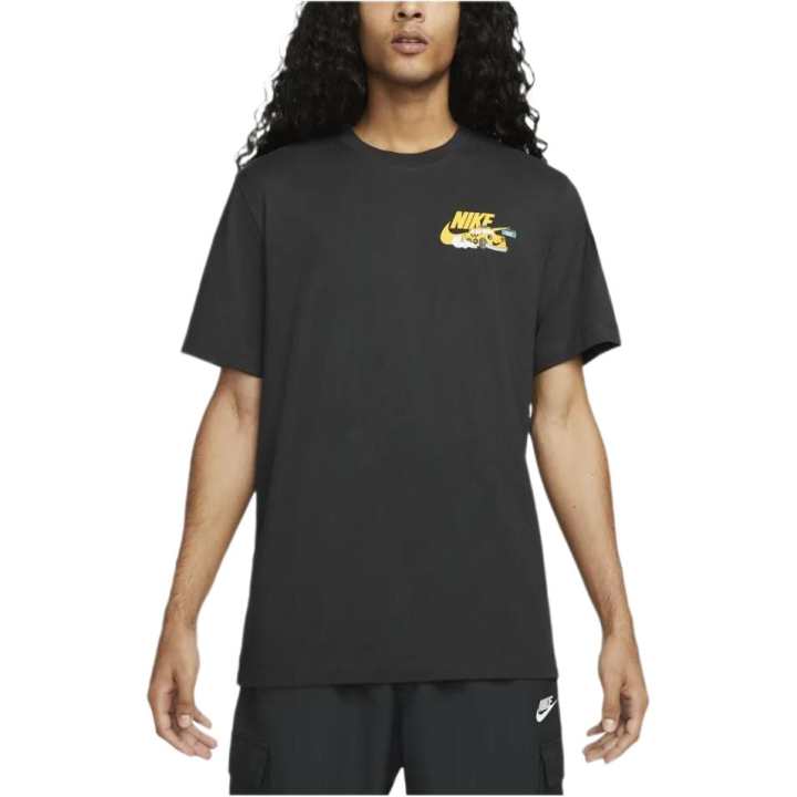 Nike Nike T Shirts Men's Black Crew Neck Moderate