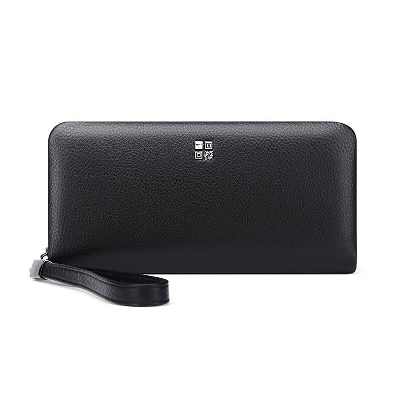 SEPTWOLVES SEPTWOLVES Cow Leather Wallet Unisex Black