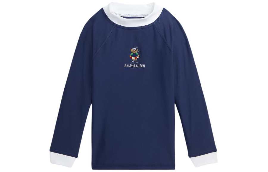 Polo Ralph Lauren Sweatshirt SS24 Dark Blue Kids'