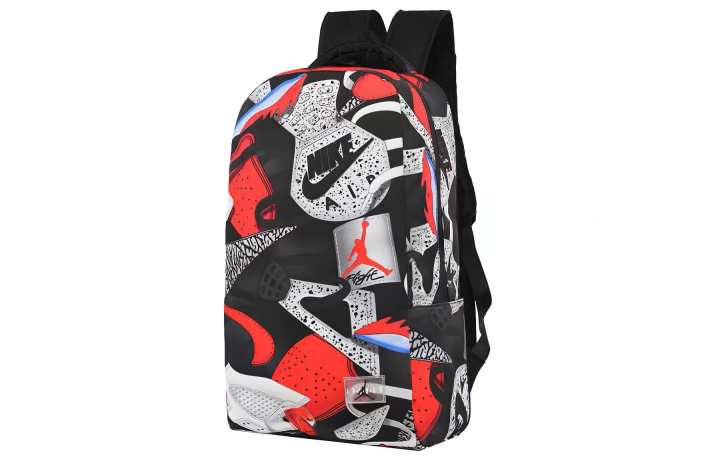 Jordan Jordan Polyester Backpack Unisex Multicolor