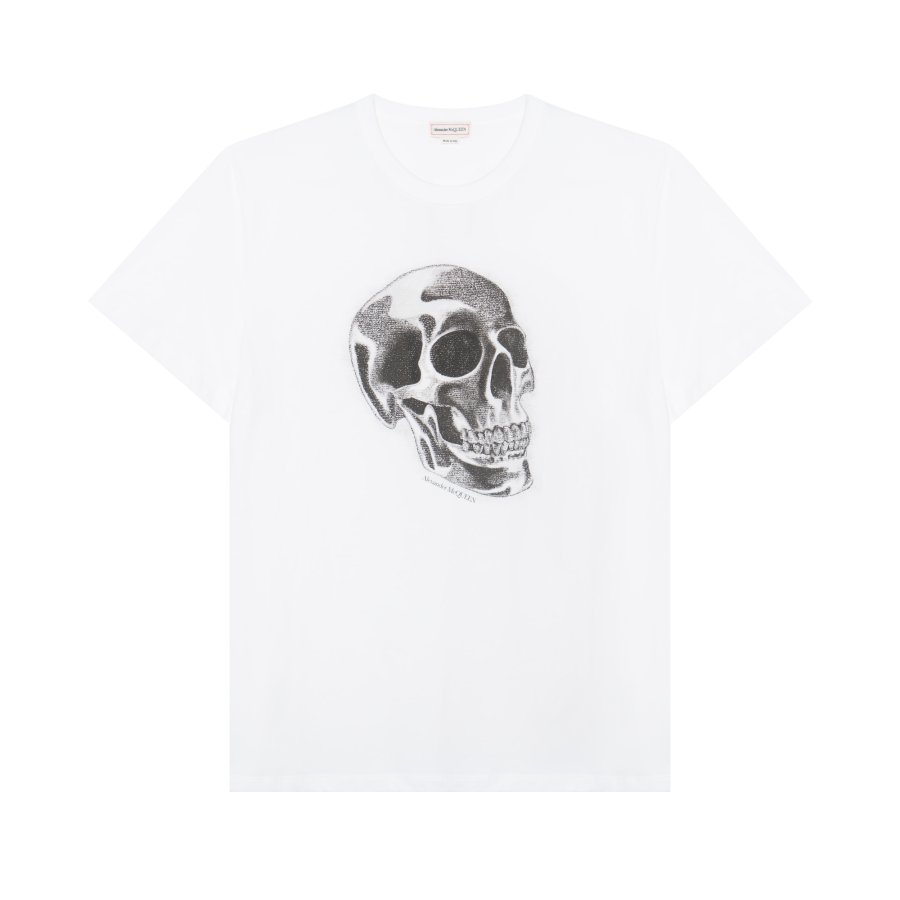 Alexander McQueen Graphic Printed Crewneck T Shirt