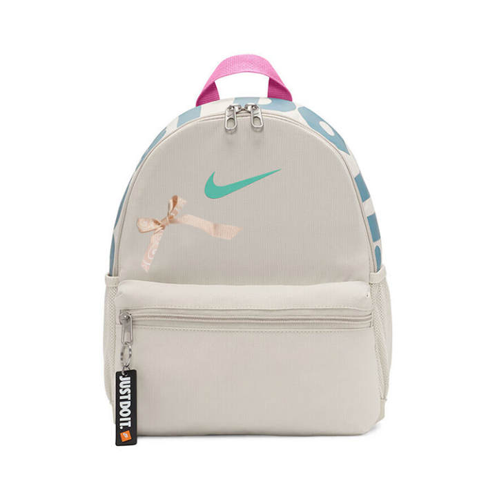Nike Nike Undercut, Amber Fabric Backpack Regular Kids' Gray White