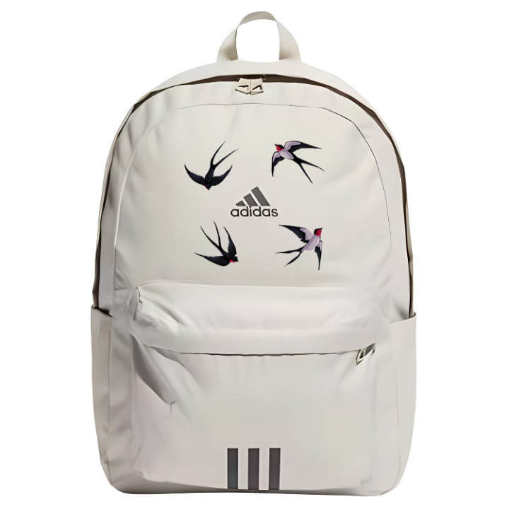 Adidas Adidas Fabric Black Cat Backpack Regular Unisex Light Gray