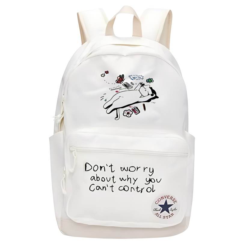 Converse Converse Polyester Backpack Regular Unisex White