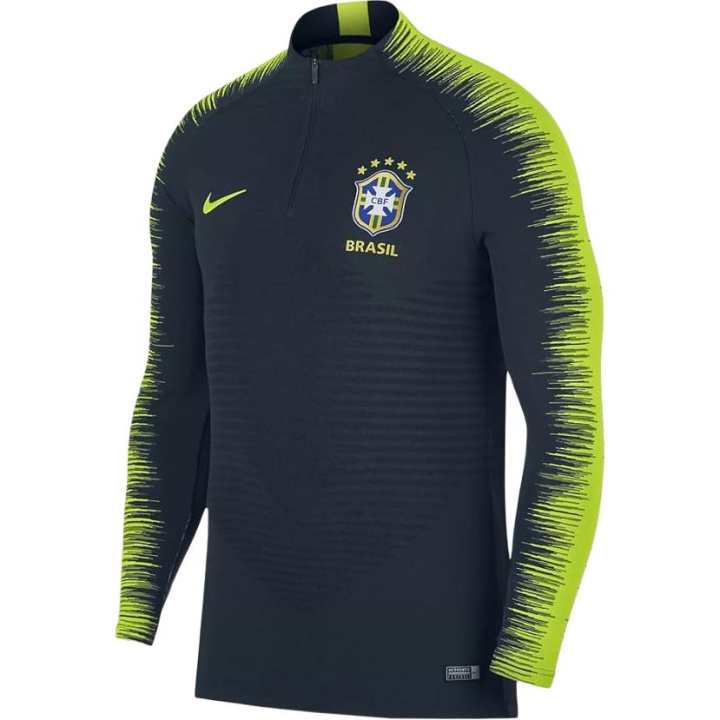 Nike Nike Brazil National Team Soccer Jersey Men's Black Green
