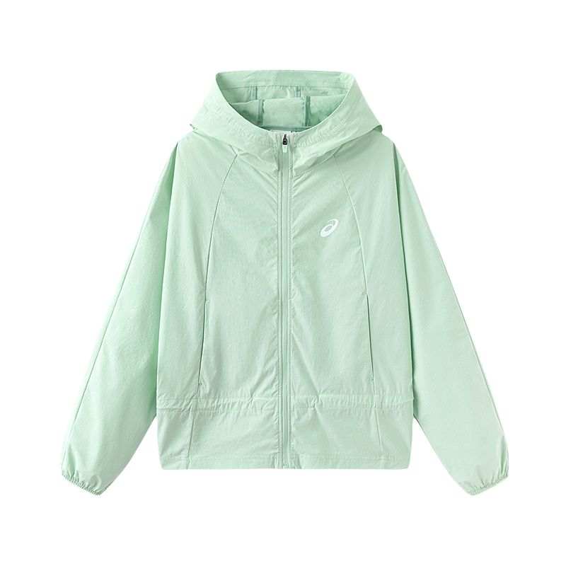 ASICS Sun Protection Clothing Sports Performance Green Teenagers