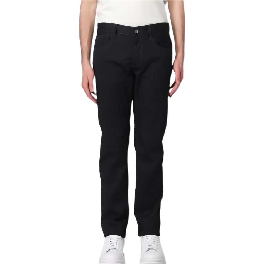 EMPORIO ARMANI Casual Pants Men's Black