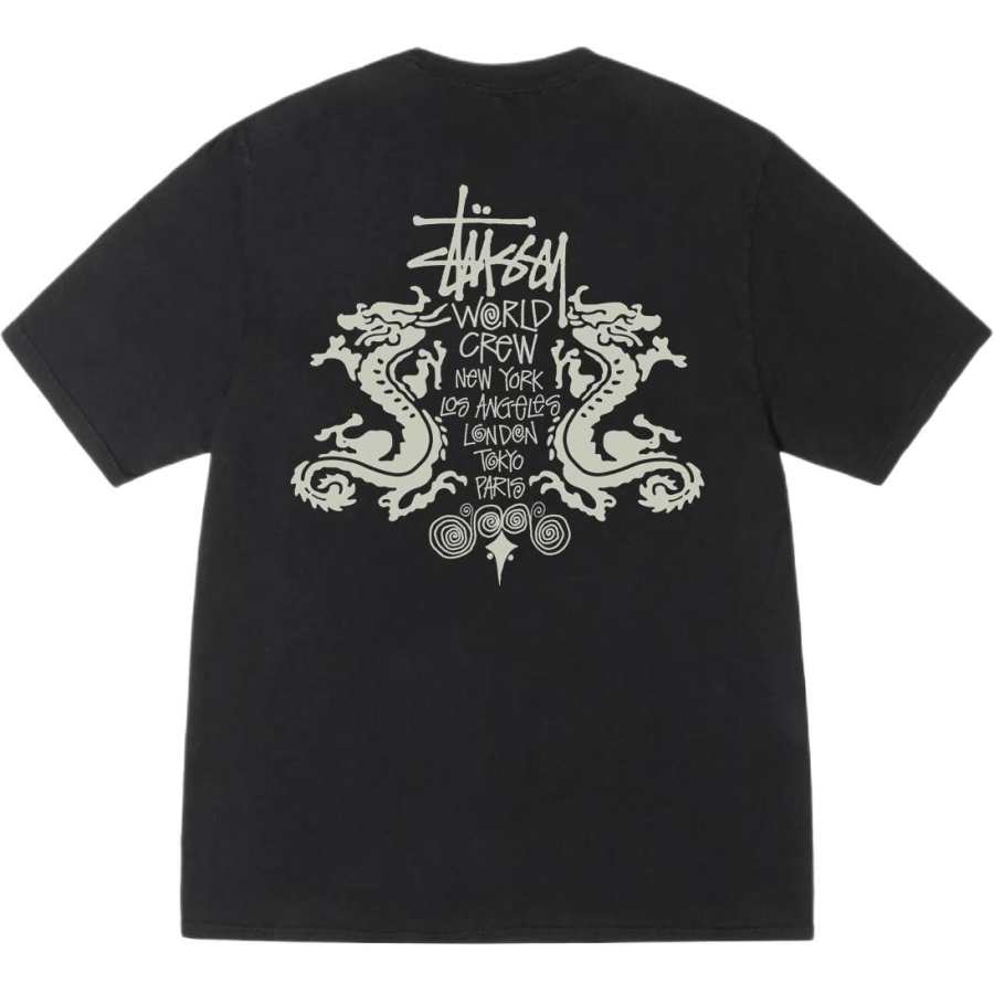 Stussy Double Dragon Tee Pigment Dyed
