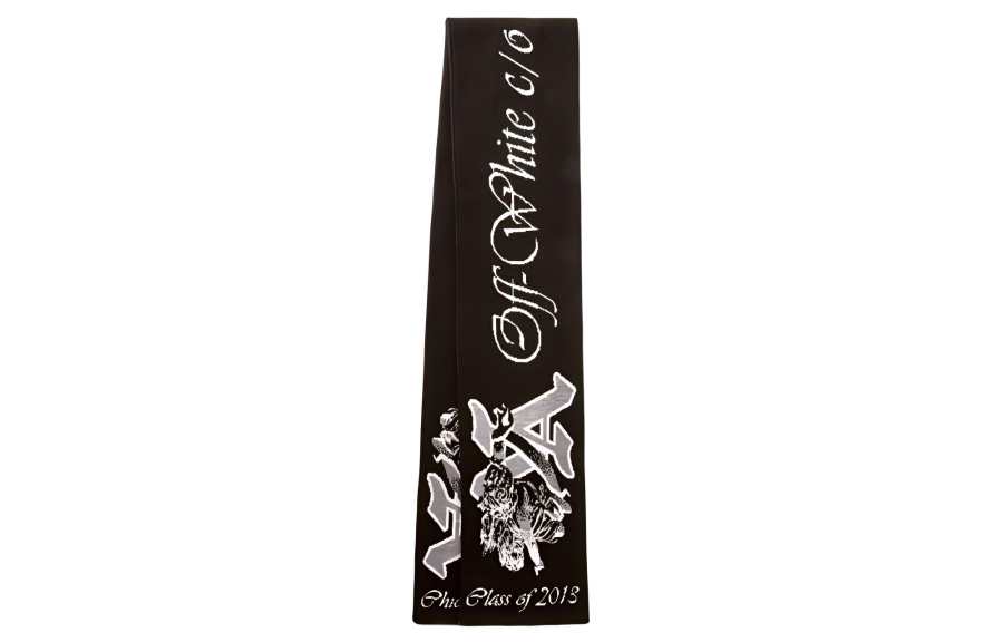 OFF-WHITE OFF WHITE Va Knitted Scarf