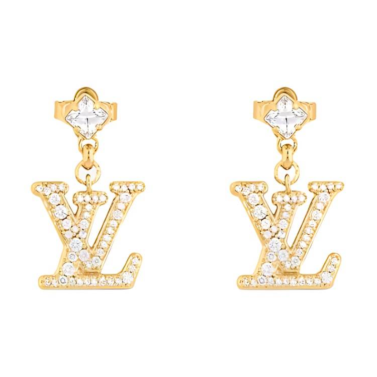 LOUIS VUITTON LOUIS VUITTON Lady Lv Earrings