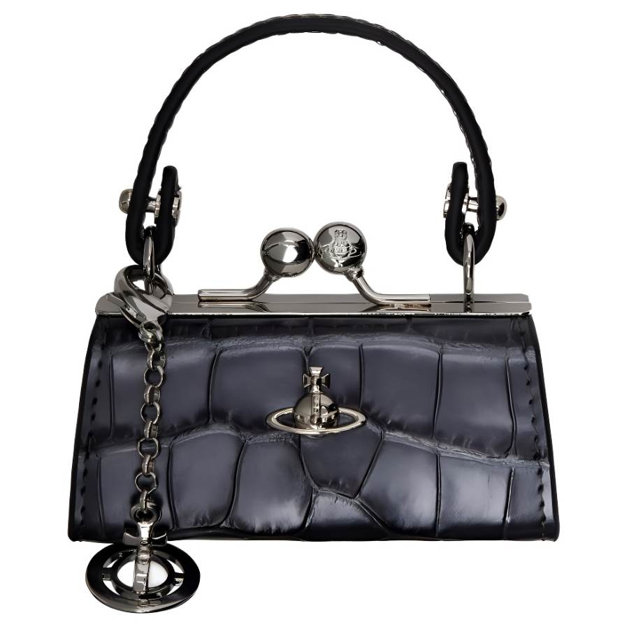 Vivienne Westwood Leather Handbag Women's Black