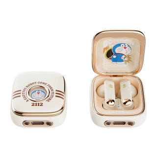 ROCK x Doraemon Vintage Collection Collaboration Gift Box Set Half In ear Bluetooth Headset