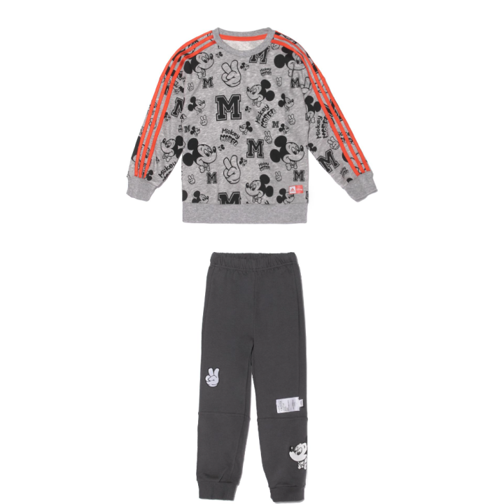 Adidas Adidas x Disney Kids Matching Sets Gray Infant And Toddler
