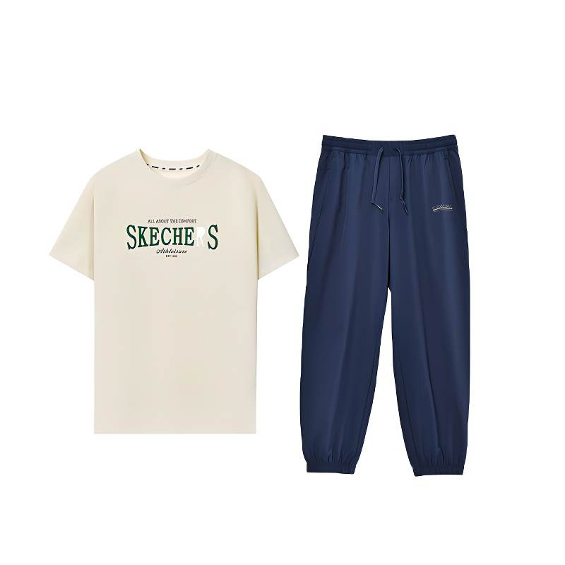 Skechers Basic Activity Collection Casual Sportswear Men's 2 Piece Set