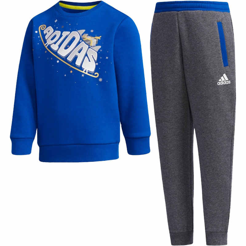 Adidas Adidas Casual Sportswear Blue Gray Kids'