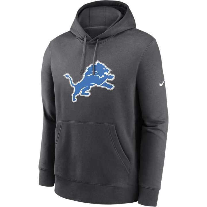 Nike Nike Detroit Lions Club Logo Men's Nike Nfl Pullover Hoodie