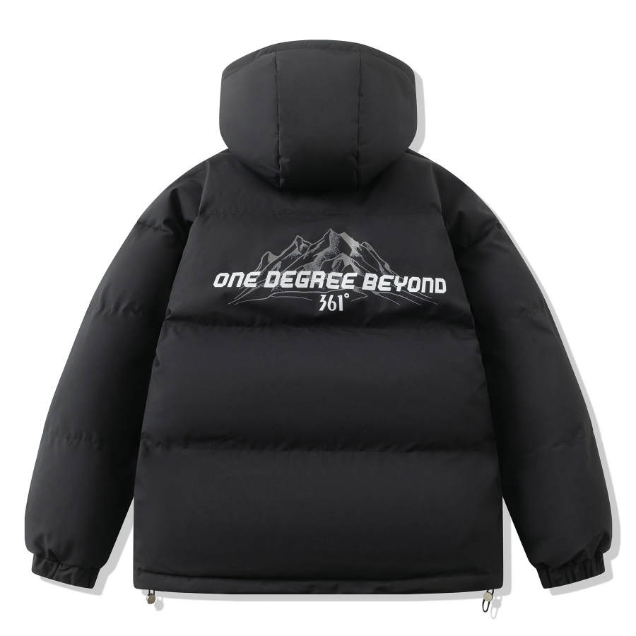 361° 361° Puffer Jackets Unisex Hooded Moderate Padded Puffer Jacket