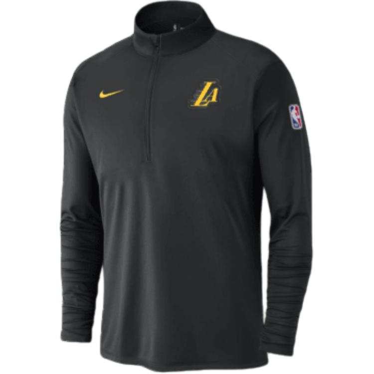 Nike Nike Los Angeles Lakers City Edition Men's Nike Dri FIT Nba 1/2 Zip Long Sleeve Top