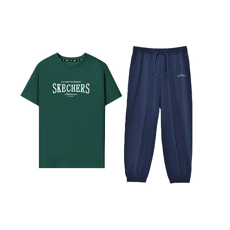 Skechers Basic Activity Collection Casual Sportswear Men's 2 Piece Set