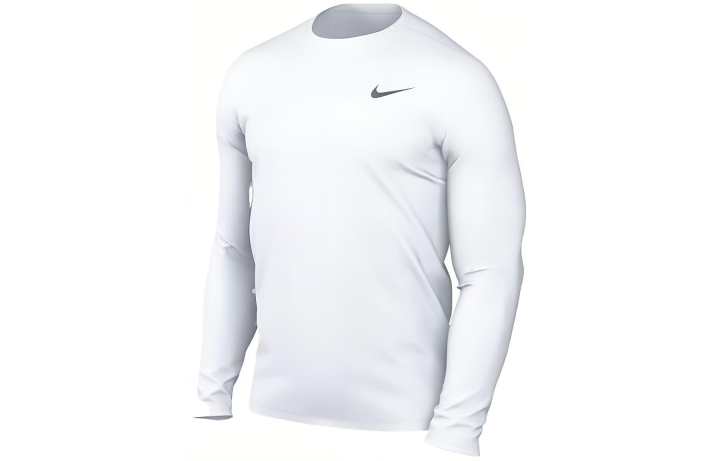 Nike Nike T Shirts Men's White Crew Neck Moderate Straight Fit