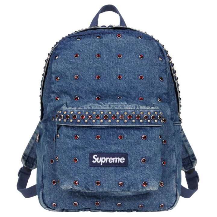 Supreme Supreme Denim Backpack Regular Unisex Blue