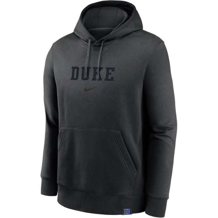 Nike Nike Duke Blue Devils Statement Wordmark Lockup Heavyweight Men's Nike College Pullover Hoodie