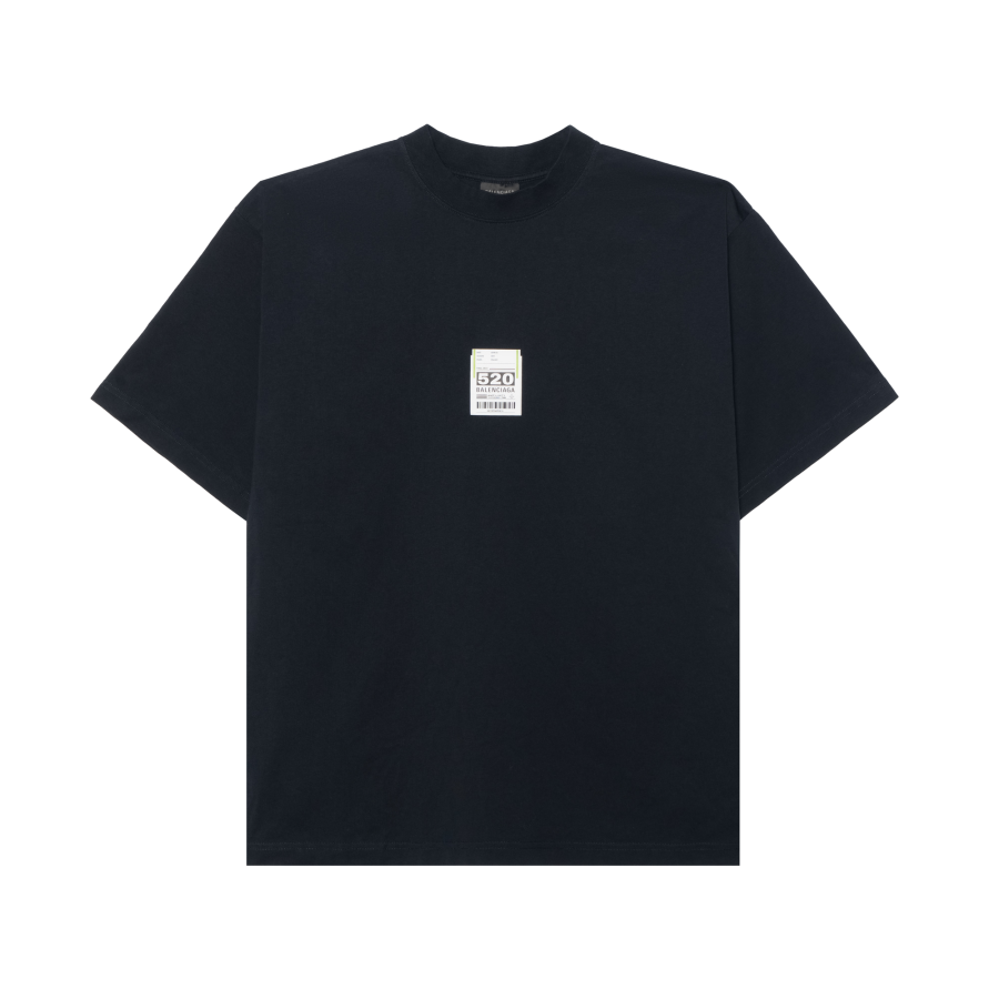 Balenciaga SS25 T Shirt Medium Size Fit Men's Black